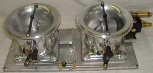 5" Billet  "Whopper"    Butterfly (127 mm ) for 4500  5" Throttle Body Style Injector Complete